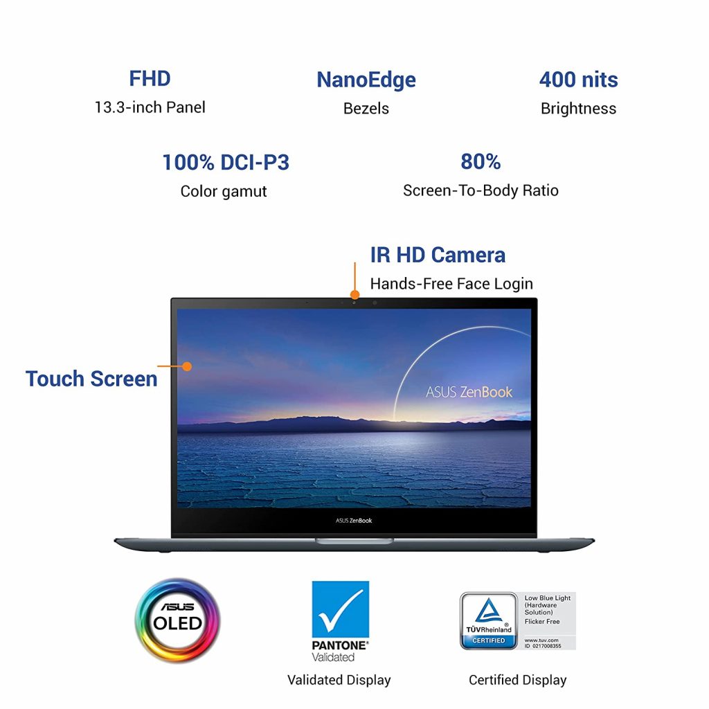 ASUS ZenBook Flip 13 2021 UX363EA HP296R specs