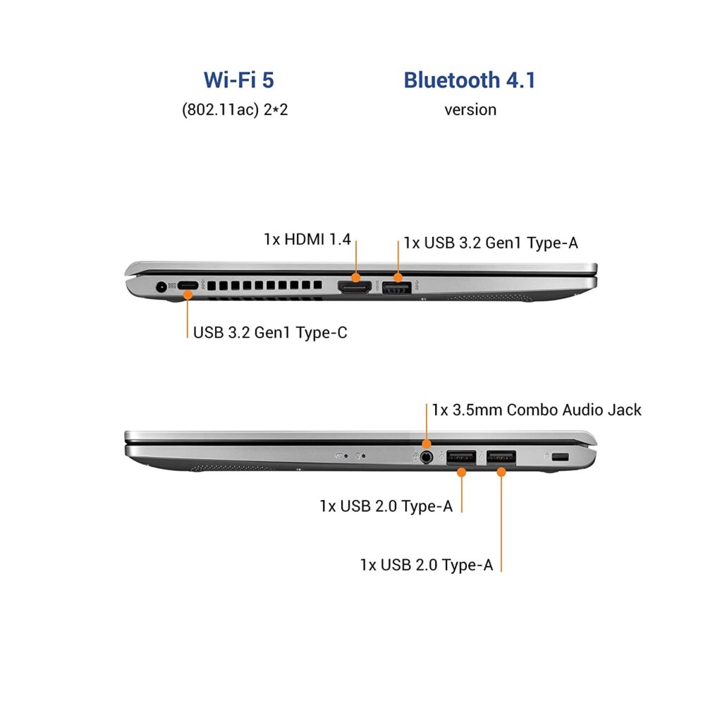 ASUS VivoBook 14 2021 X415JA EK701WS usb ports