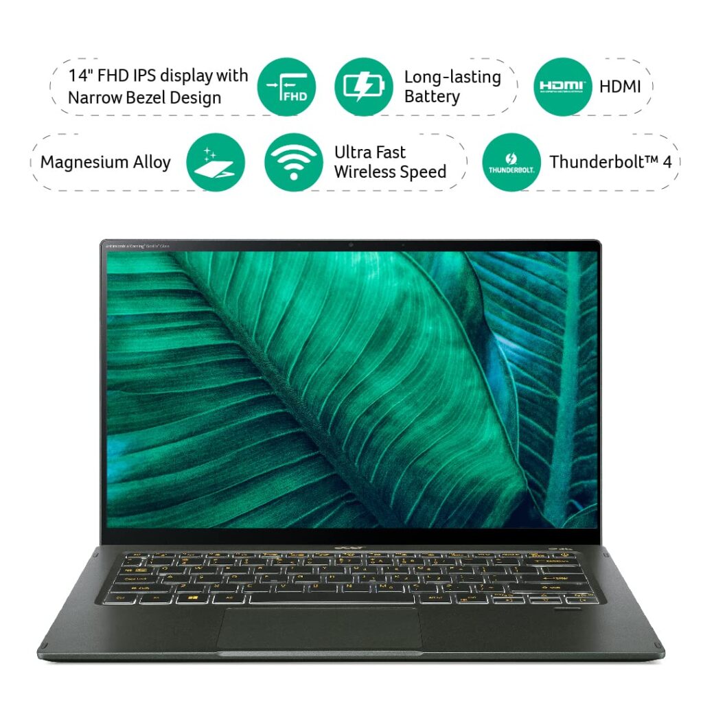 Acer Swift 5 SF514-55TA Touch Laptop