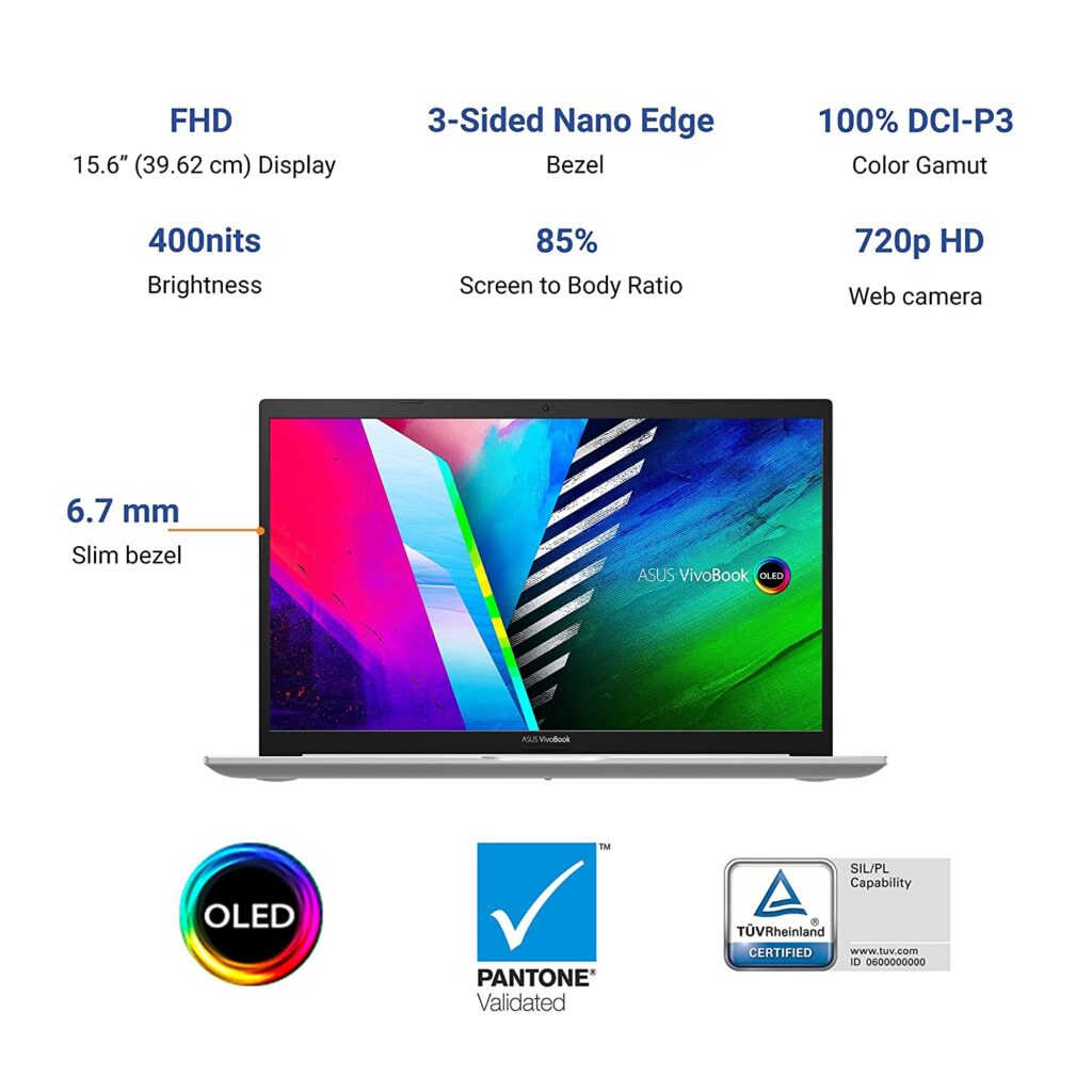 ASUS VivoBook K15 OLED K513EA L712WS display