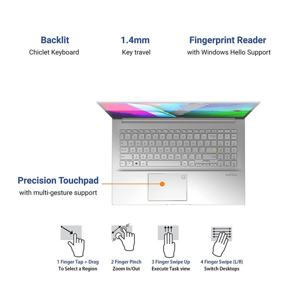 ASUS VivoBook K15 OLED K513EA L712WS keyboard