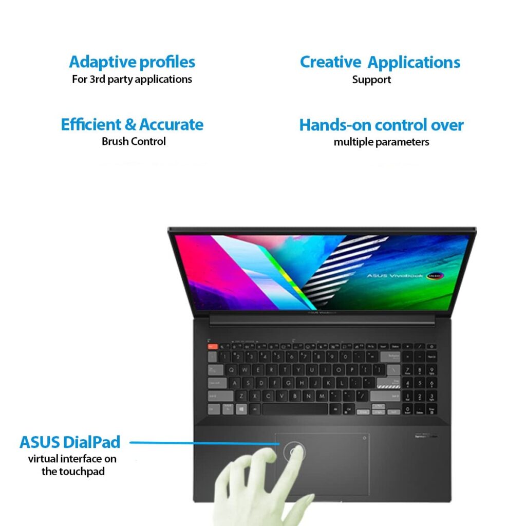 ASUS Vivobook Pro 16X OLED M7600QE L2058WS dialpad