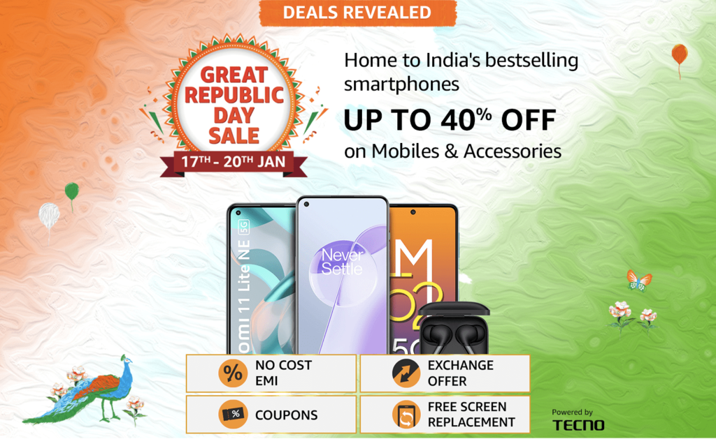 amazon in republic day 2022 sale offers