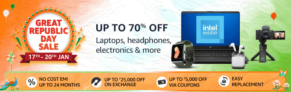 republic day electronics sale