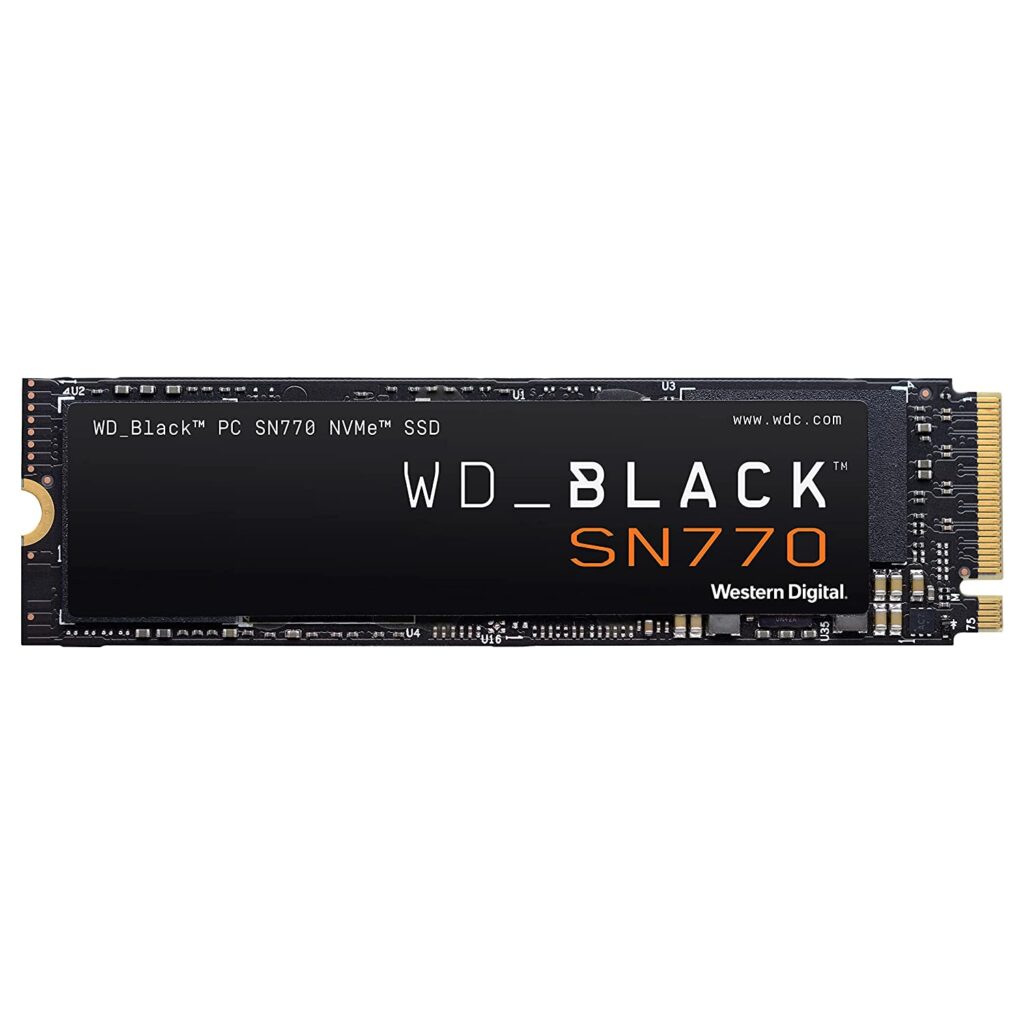 WD_BLACK SN770 PCIe Gen 4 NVMe SSD