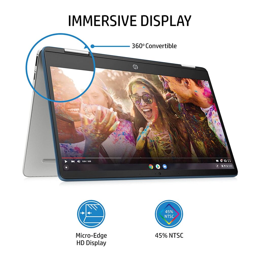 HP Chromebook 14a ca0504TU display