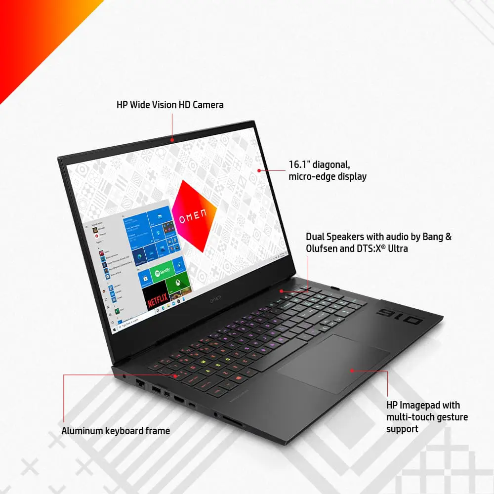 OMEN by HP 16-B0351TX specs and features