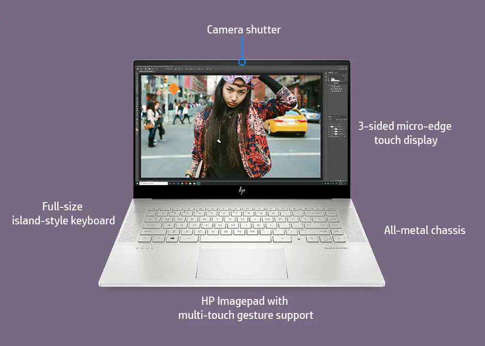 HP Envy 15-ep1087TX 54B88PA Laptop features