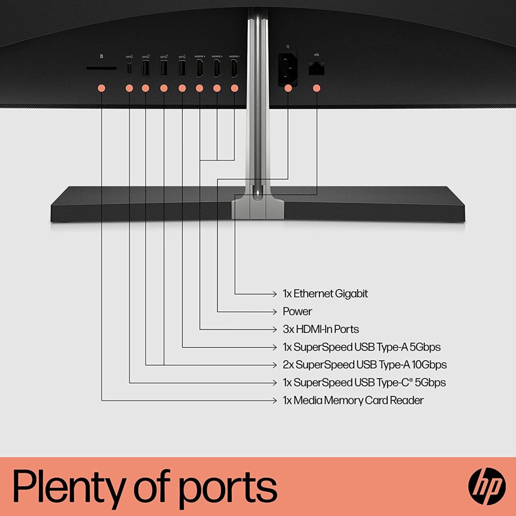 HP Pavilion 32 b0390in ports