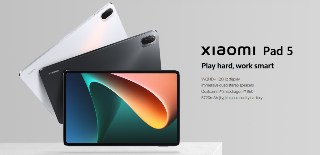 Xiaomi Pad 5 colors