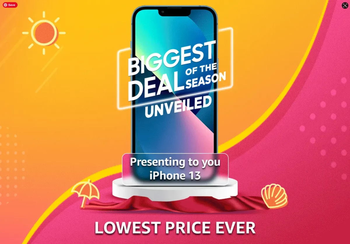Apple iPhone 13 Amazon Summer Sale 2022 Lowest Price Offer Announced