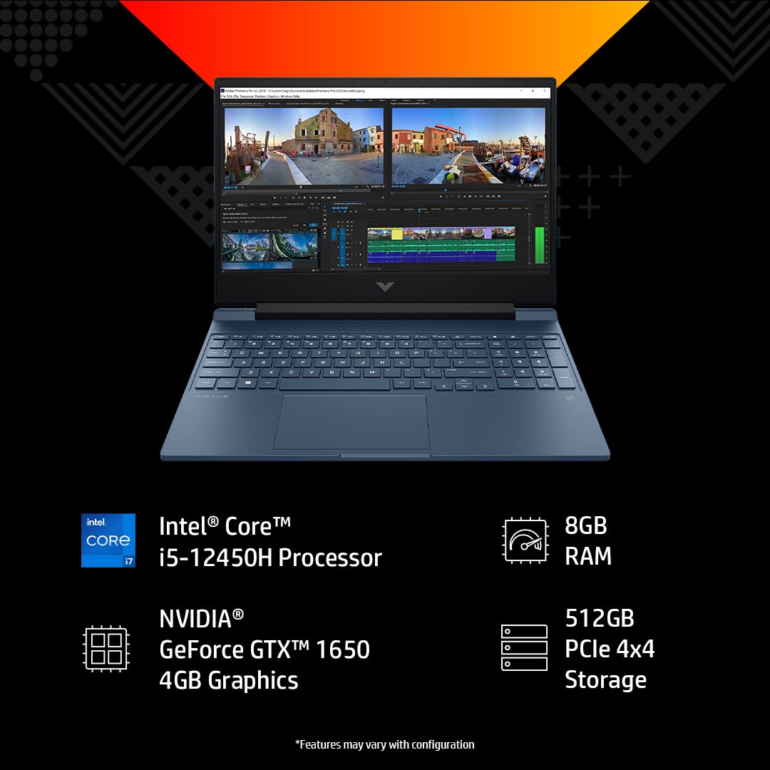 HP Victus 15-fa0070TX Price Specs and Features ( 12th Gen Intel Core i5-12450H / Nvidia GTX 1650 )