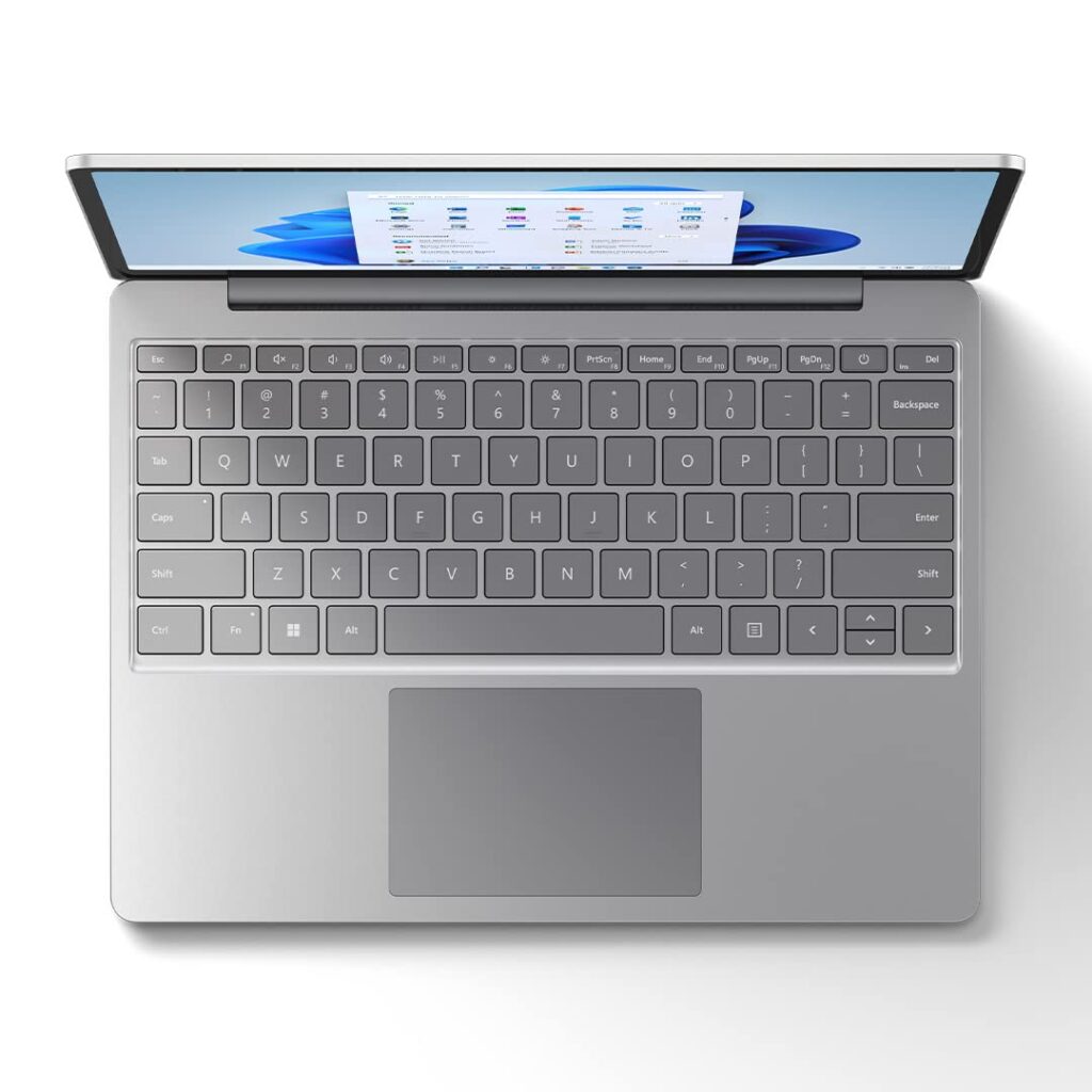 Microsoft Laptop Go 2 keyboard
