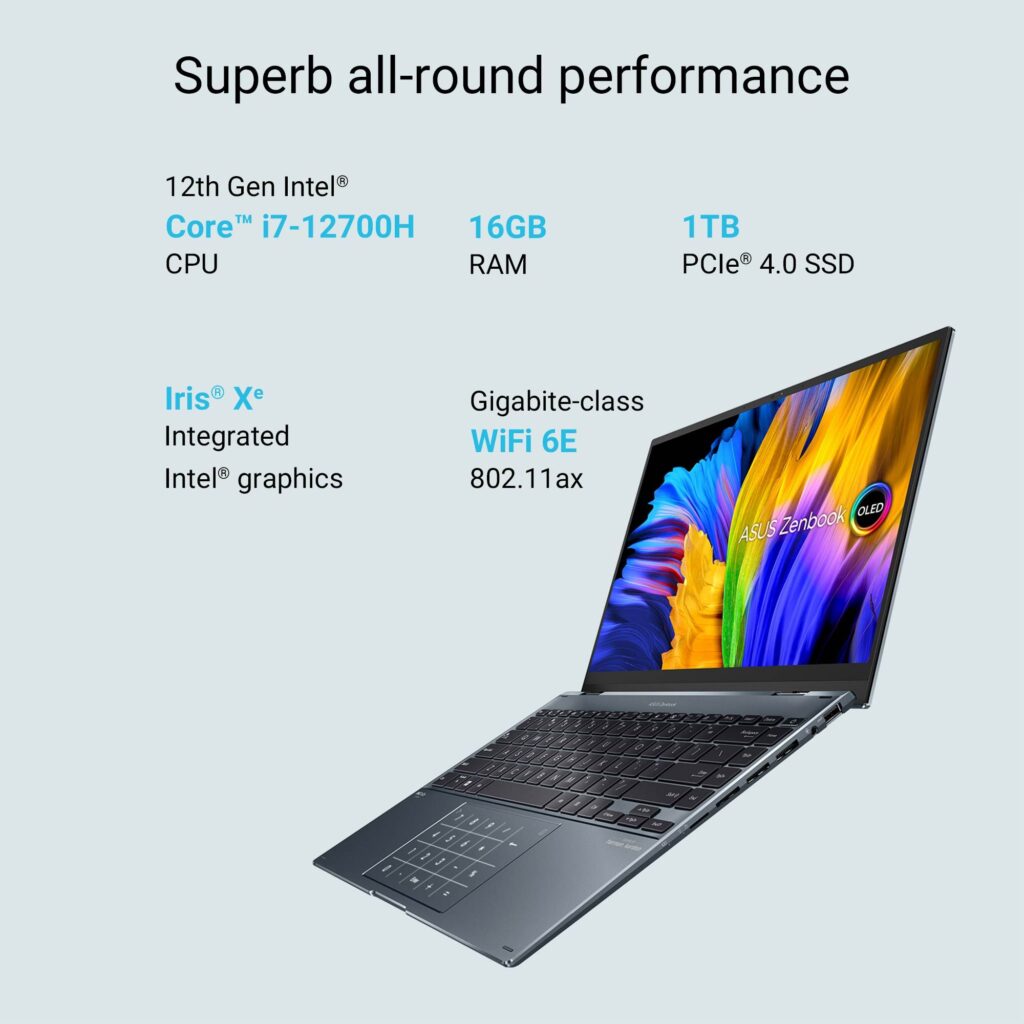 Asus Zenbook Flip 14 OLED UP5401ZA KN711WS features