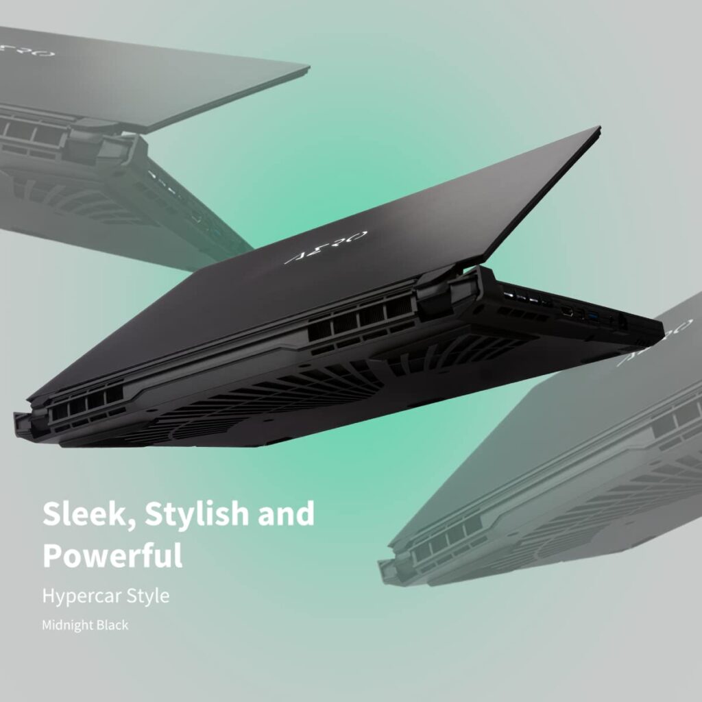 Gigabyte AERO 5 XE4 4K Laptop color
