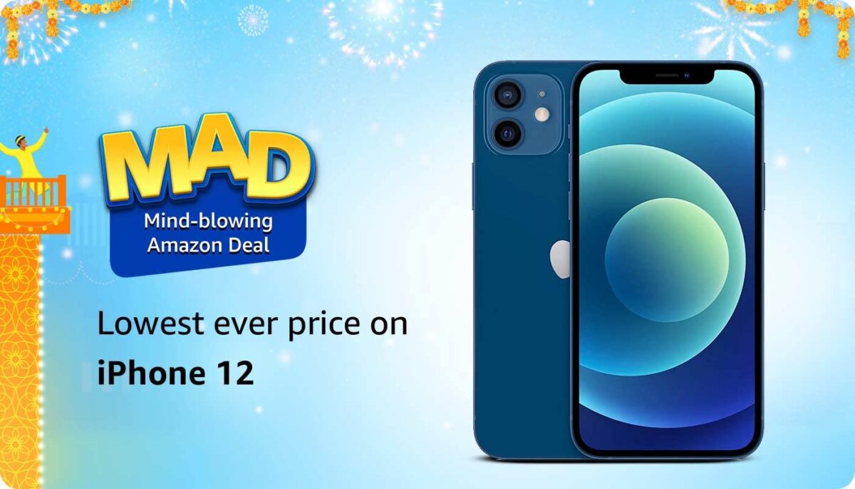 Apple iPhone 12 Rs 3X,XXX Deal on Amazon Great Indian Festival Sale 2022