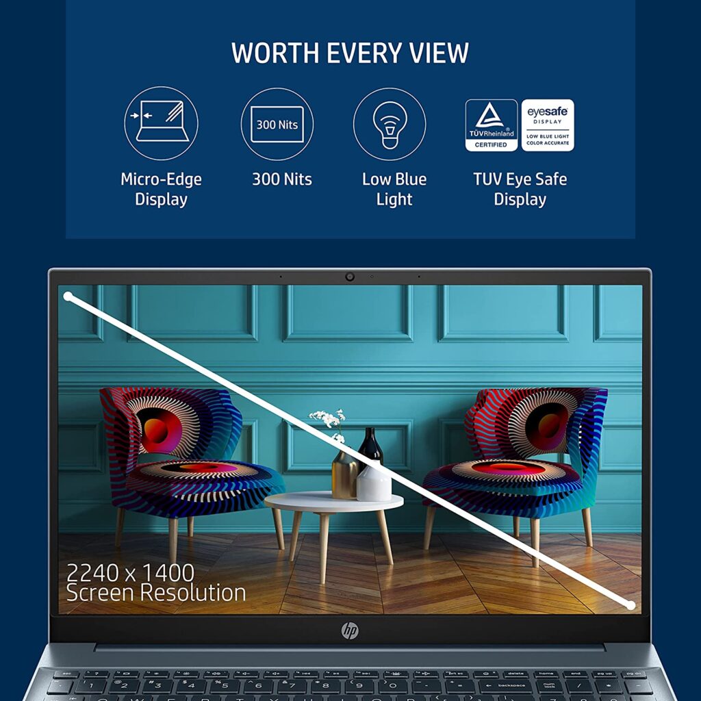 HP Pavilion Laptop 15 eg2018TX display specs