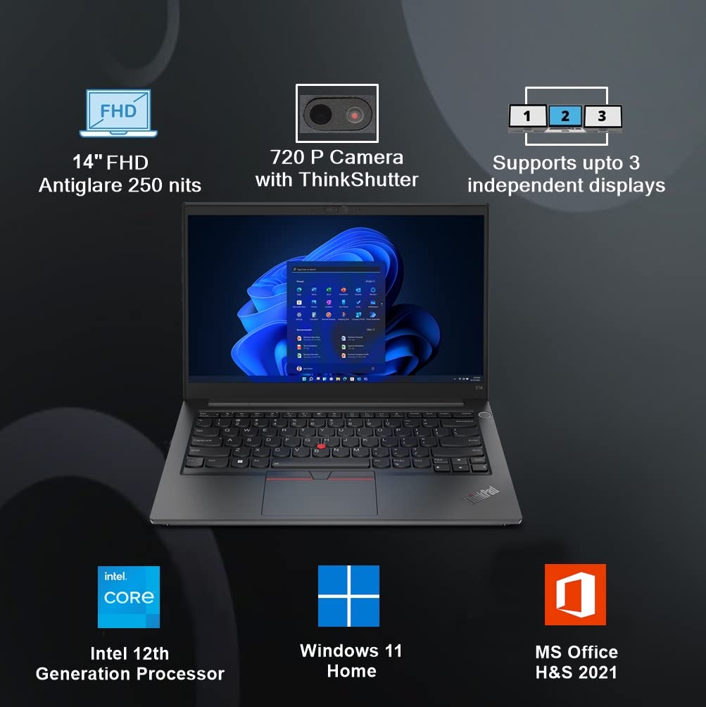 Lenovo ThinkPad E14 21E3S04W00 features