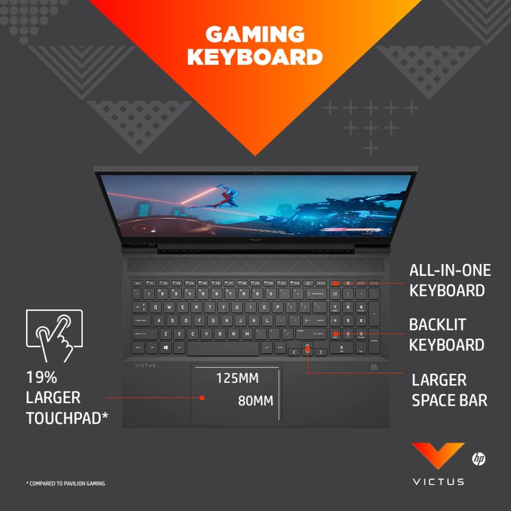 HP Victus 16 e0550AX Gaming Laptop K