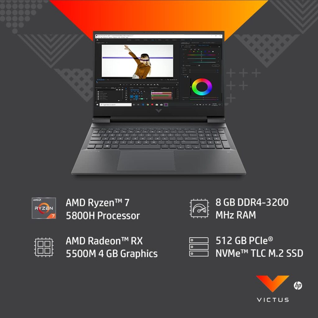 HP Victus 16 e0550AX Gaming Laptop Specs
