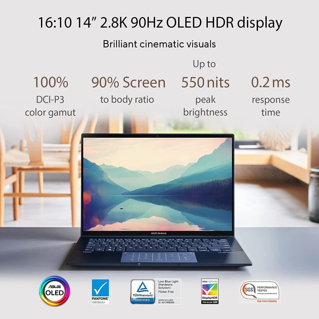 Zenbook 14 OLED UX3402ZA-KN731WS laptop