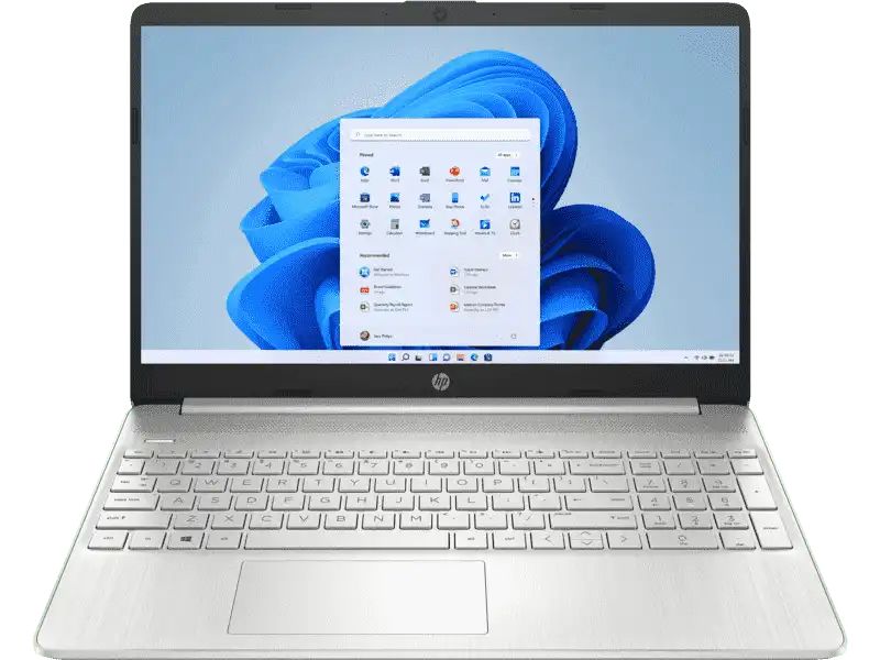 HP Laptop 15s-fq5007TU front view