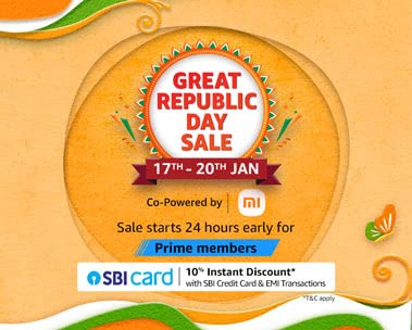 Amazon Great Republic Day Sale 2023 Offers [ Jan 15 – 20 ]