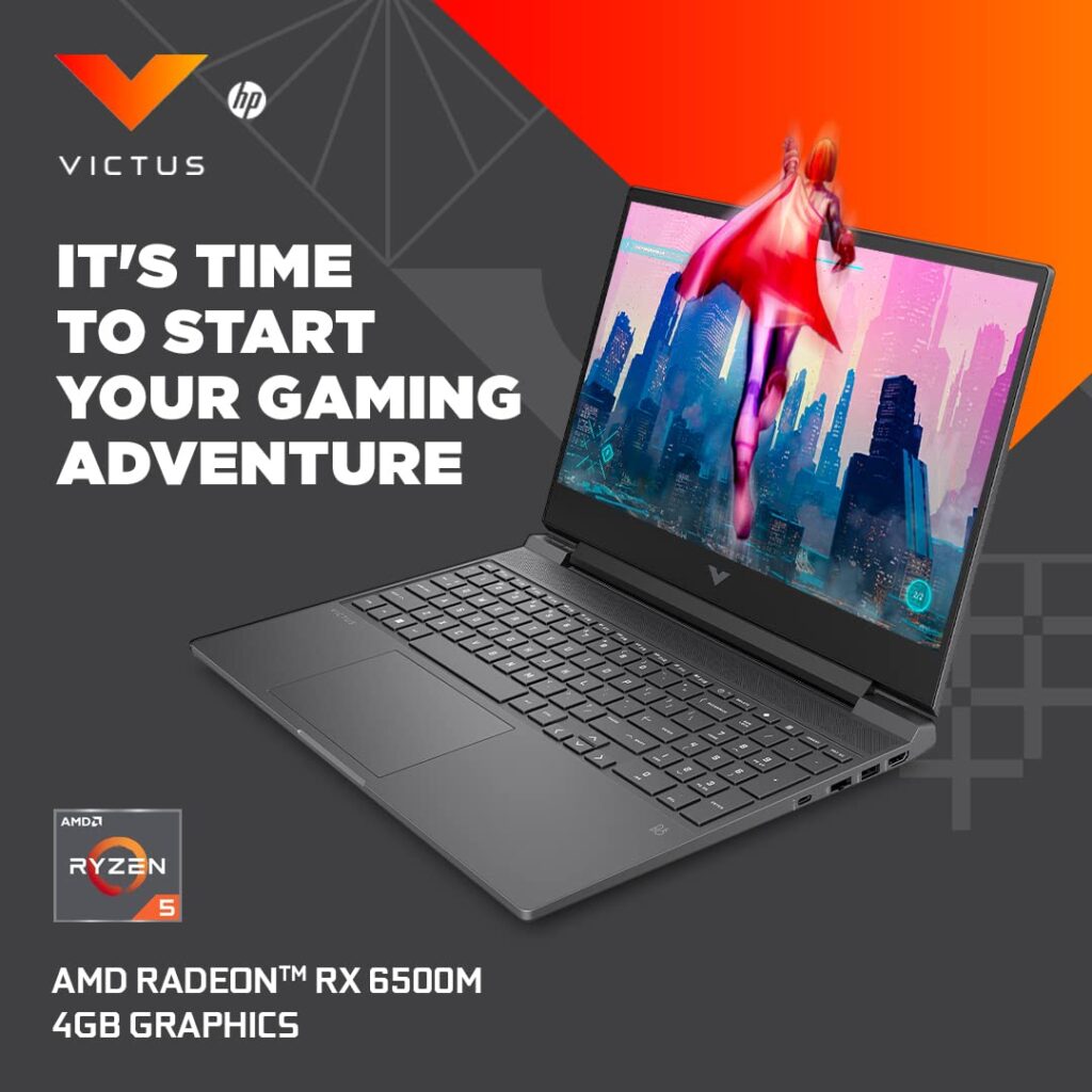 HP Victus 15 fb0777AX Gaming Laptop graphics