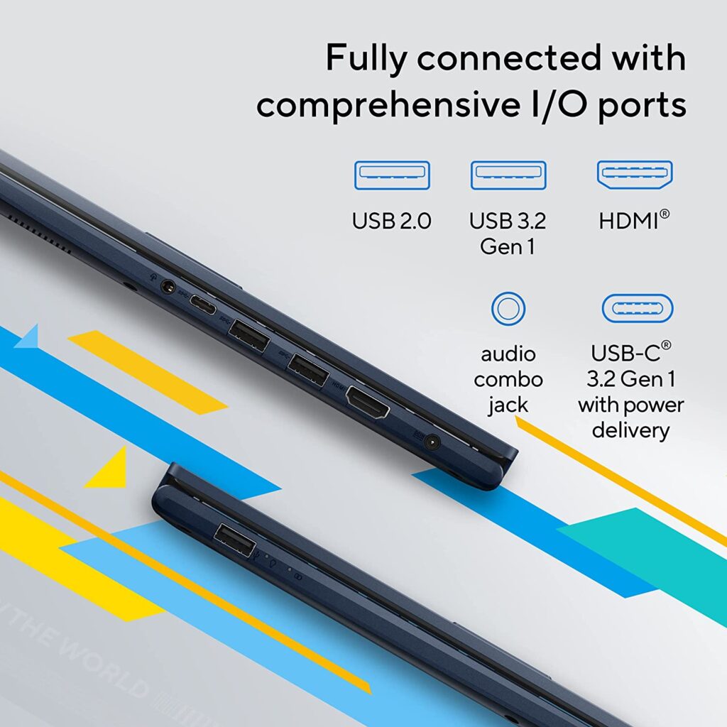 Asus Vivobook 15 2023 X1504VA NJ523WS ports