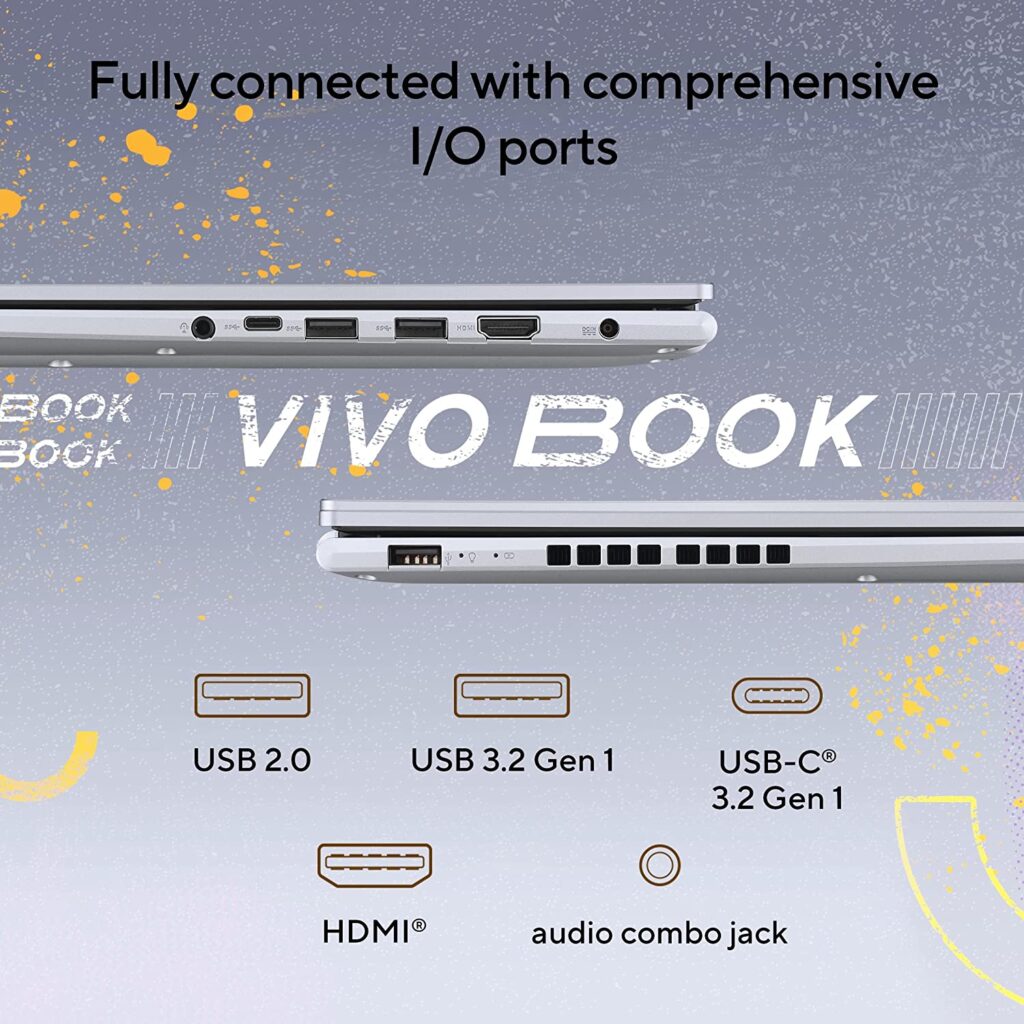 ASUS Vivobook 16X M1603QA MB742WS ports