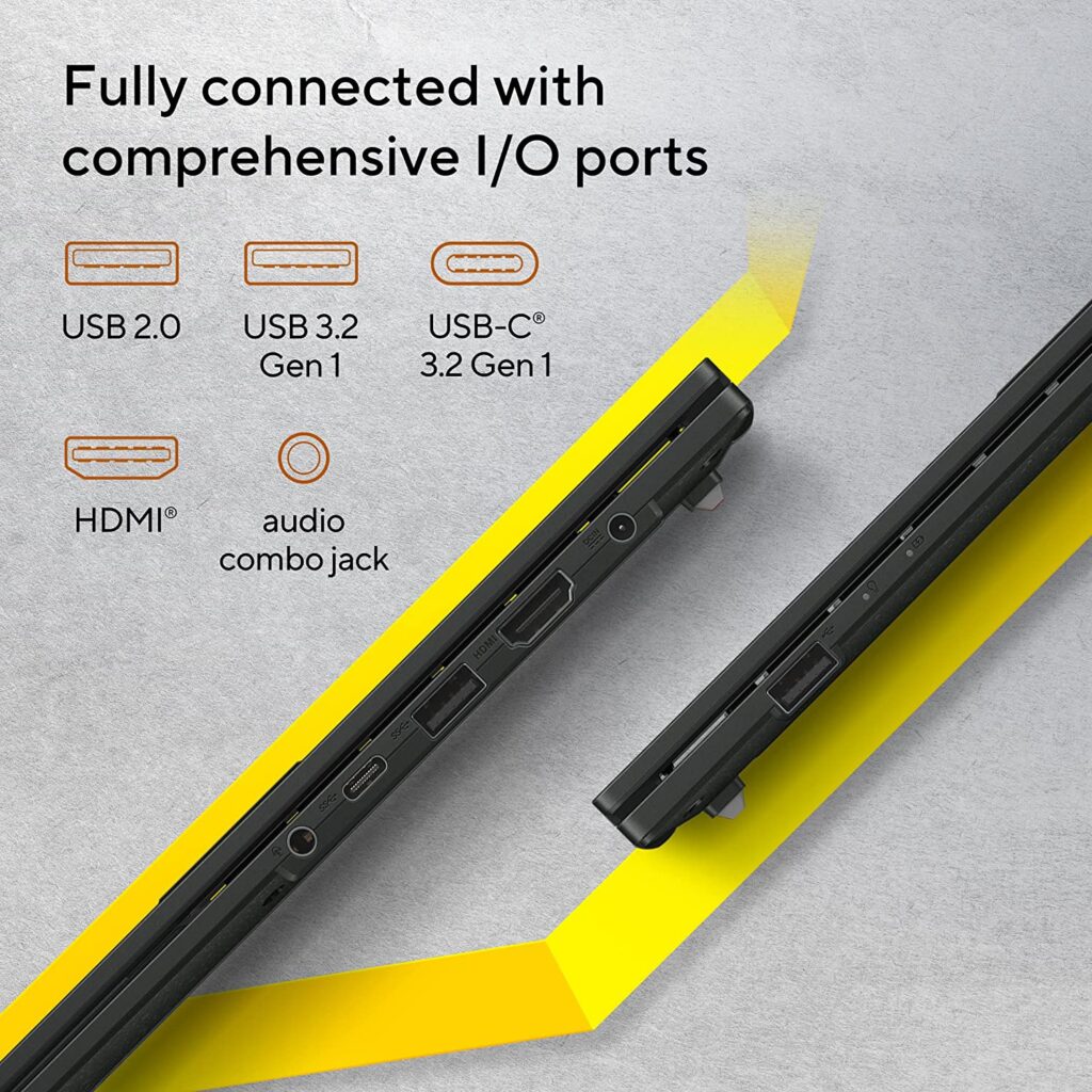 ASUS Vivobook Go 15 OLED ports