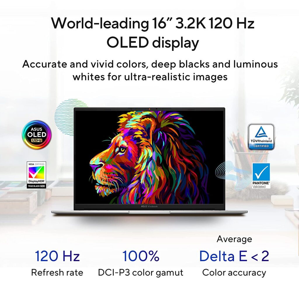 ASUS Vivobook Pro 16 OLED 2023 display