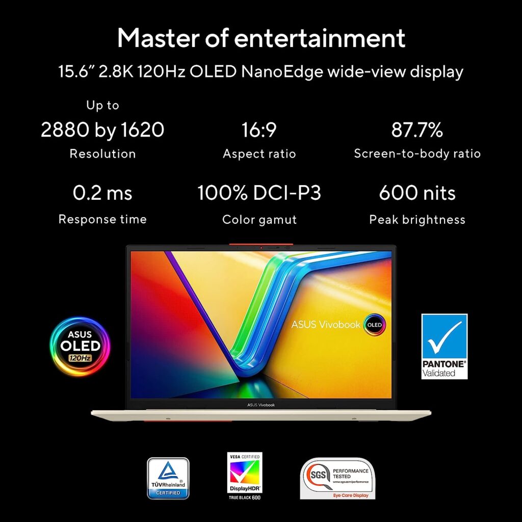 ‎Vivobook S 15 OLED 2023 display