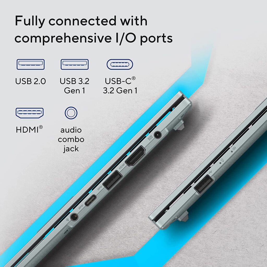 Asus Vivobook Go 15 OLED 2023 E1504GA LK323WS ports