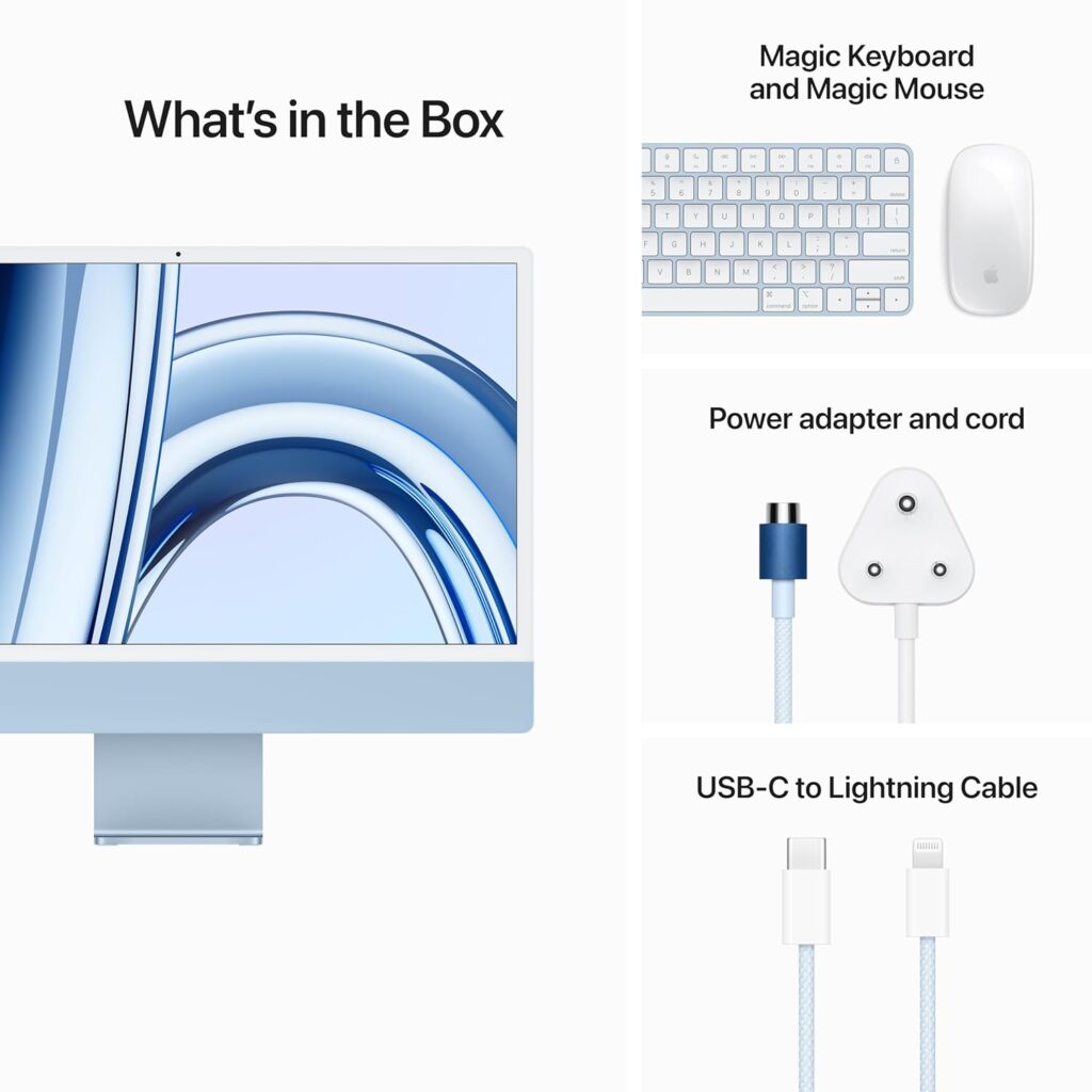 Apple ‎2023 iMac MQRC3HNA in the box