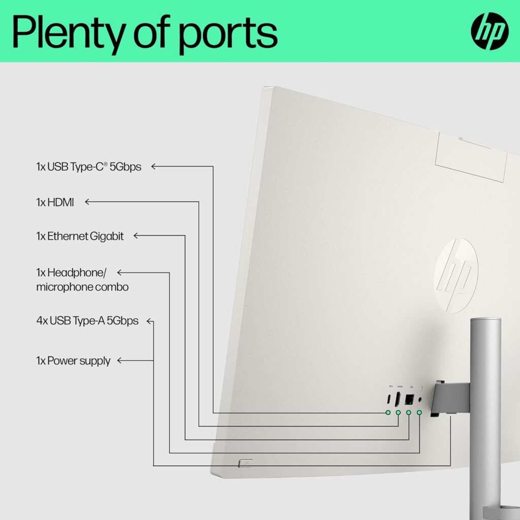 HP AIO PC 24 cr0410in ports