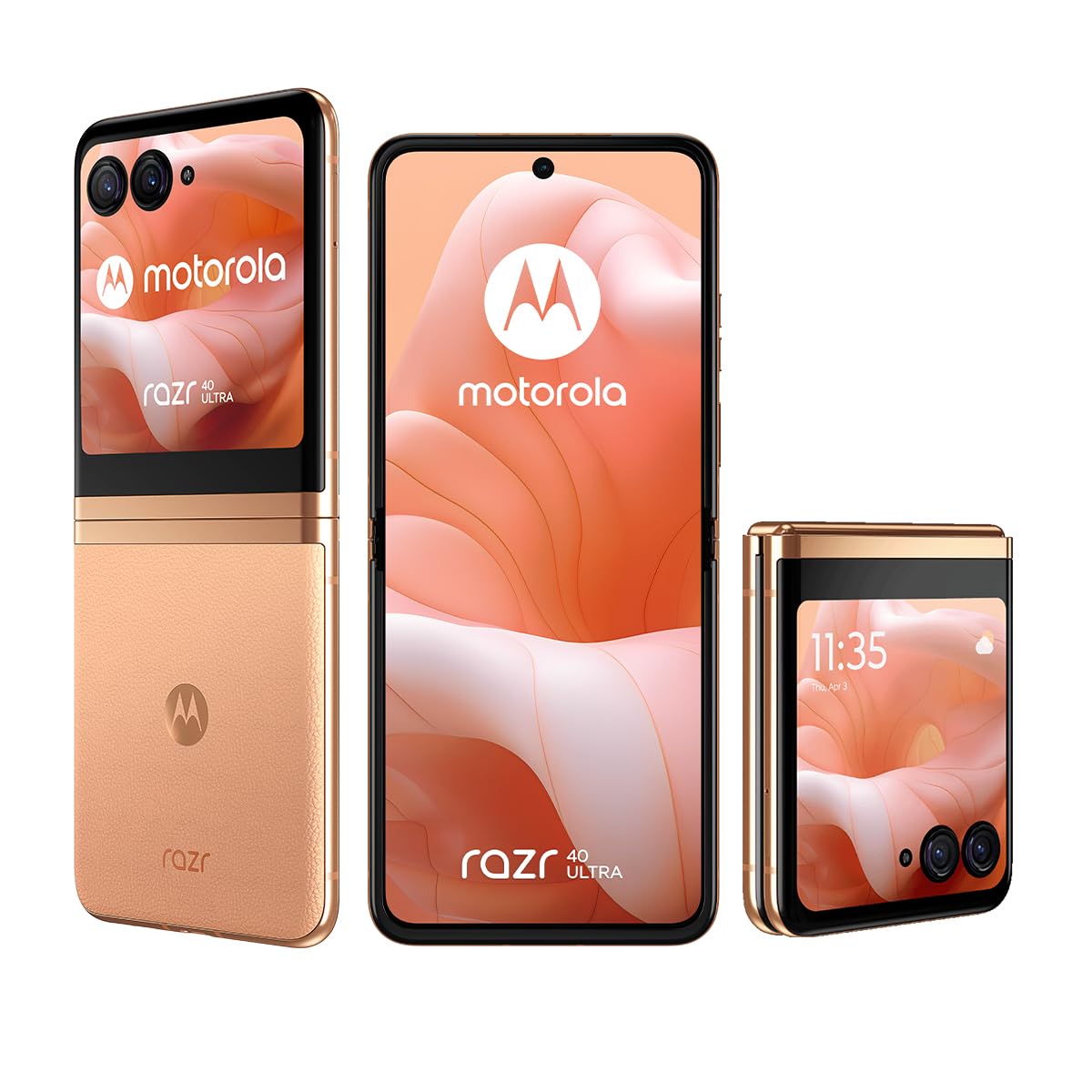Motorola Razr 40 Ultra now available in Peach Fuzz color on Amazon India