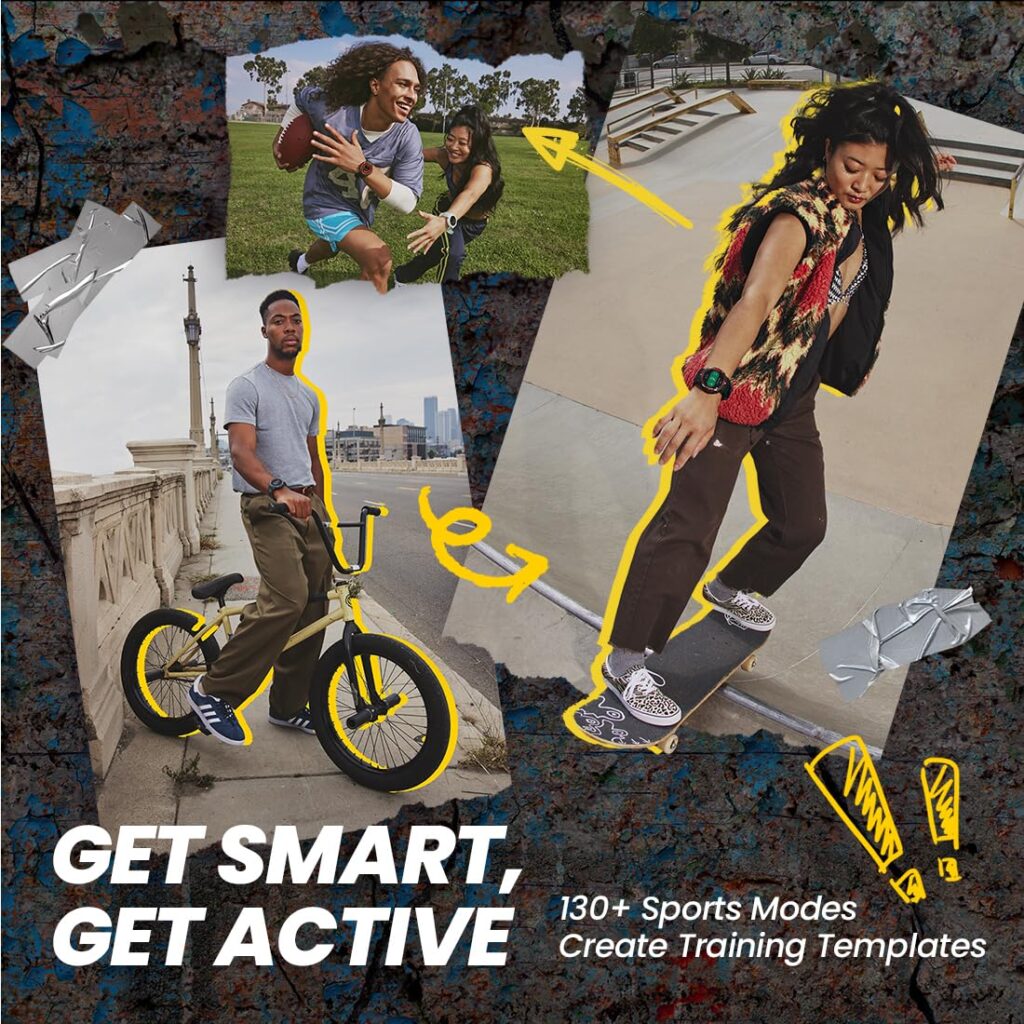 Amazfit Active Edge Smart Watch modes