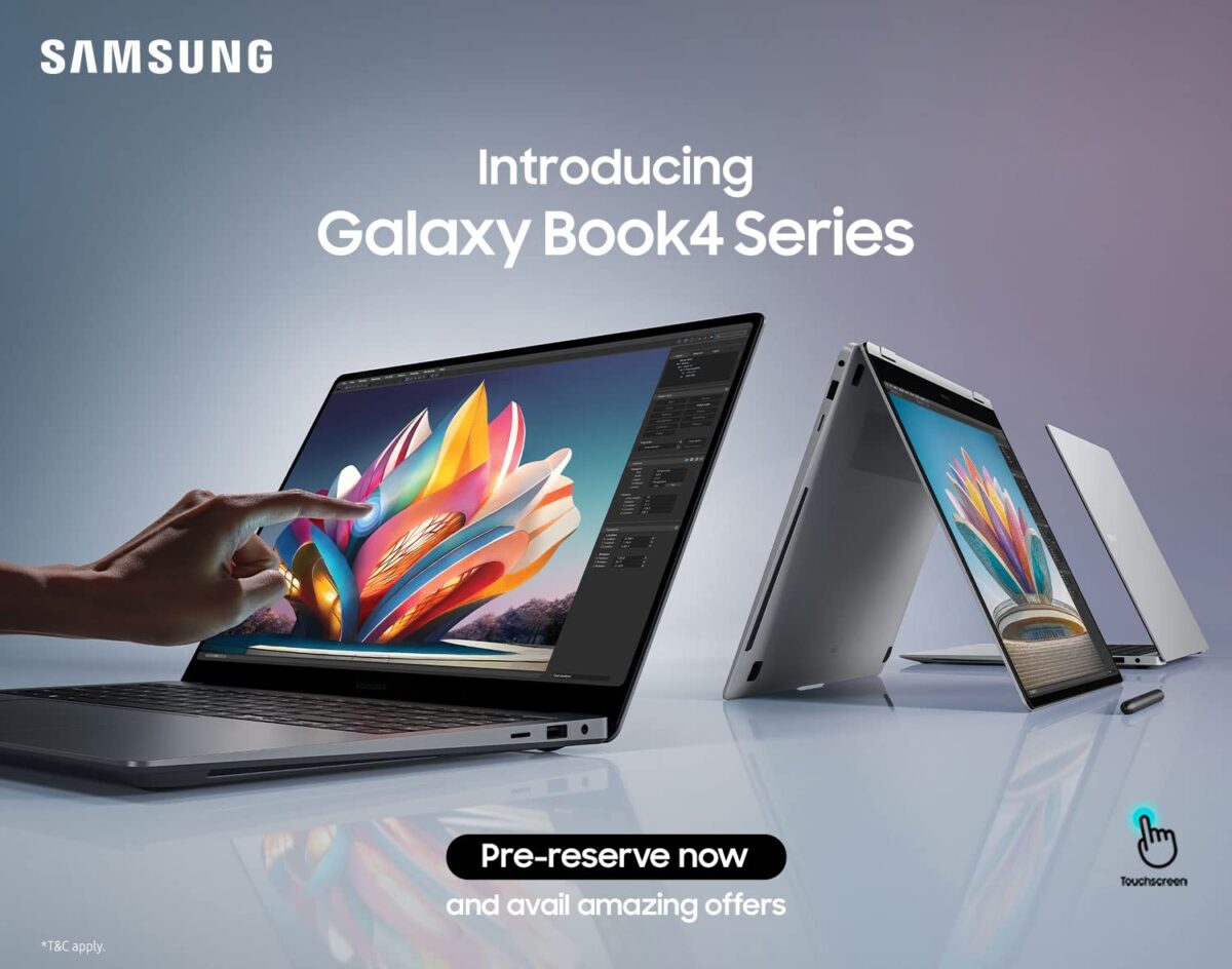 Samsung Galaxy Book 4 Series Laptop Listed on Amazon India | Launching Soon, up for pre-booking