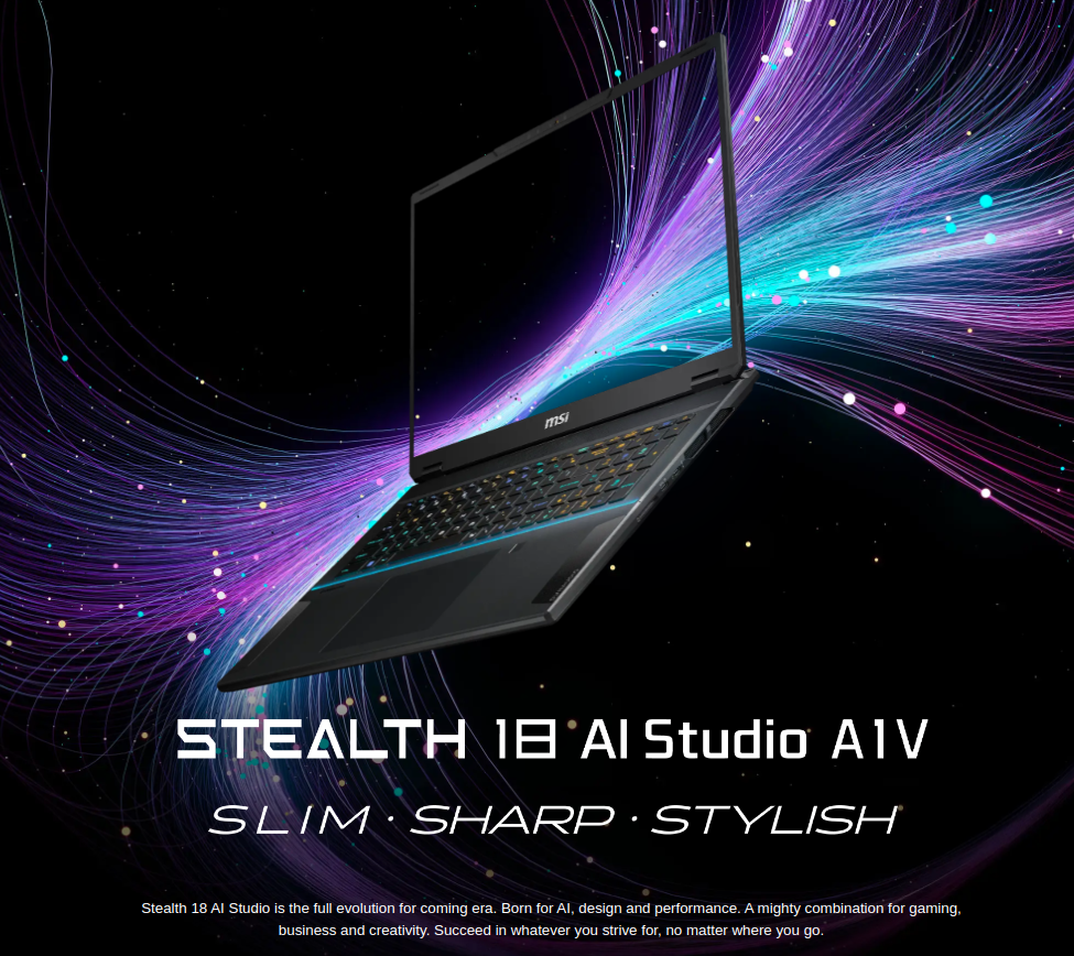 MSI Stealth AI 2024 Studio Series