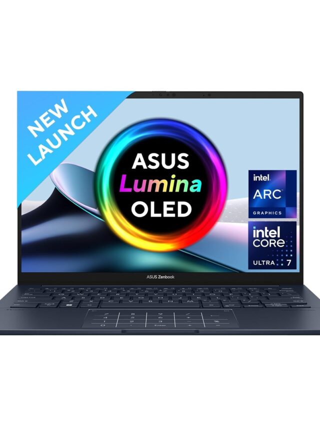 ASUS Zenbook 14 OLED UX3405MA-QD752WS Launched in India ( Intel Evo Core Ultra 7 Processor 155H / Intel Arc Graphics / 16GB ram / 1TB SSD / 14-inch FHD OLED 60hz )