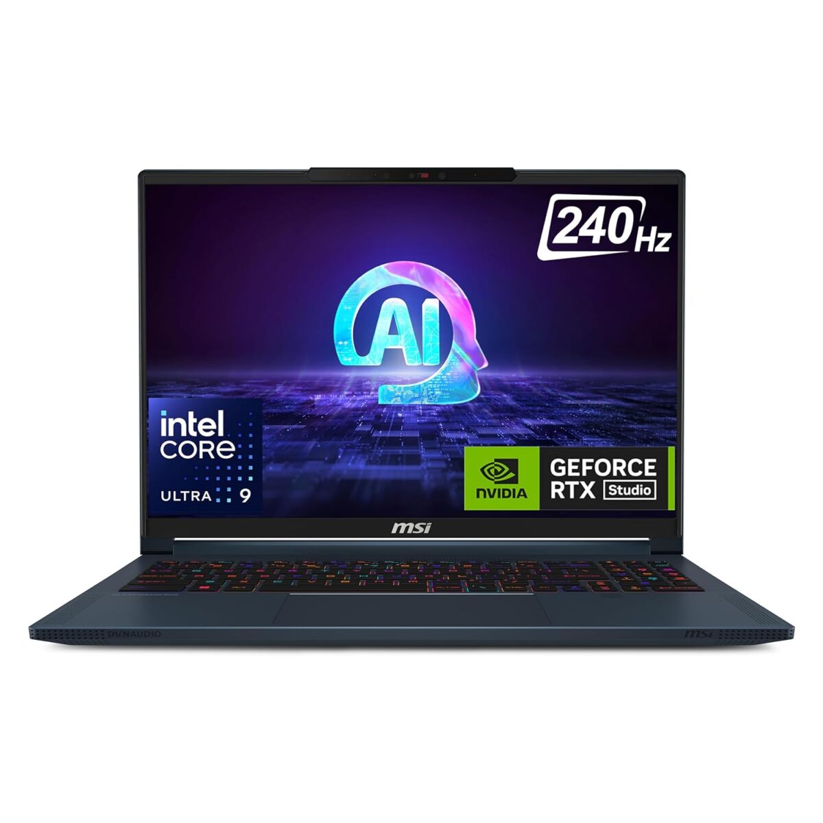 2024 MSI Stealth 16 AI A1VGG-057IN Launched in India ( Specs: Intel Core Ultra 9-185H / Nvidia RTX 4070 105W TGP )