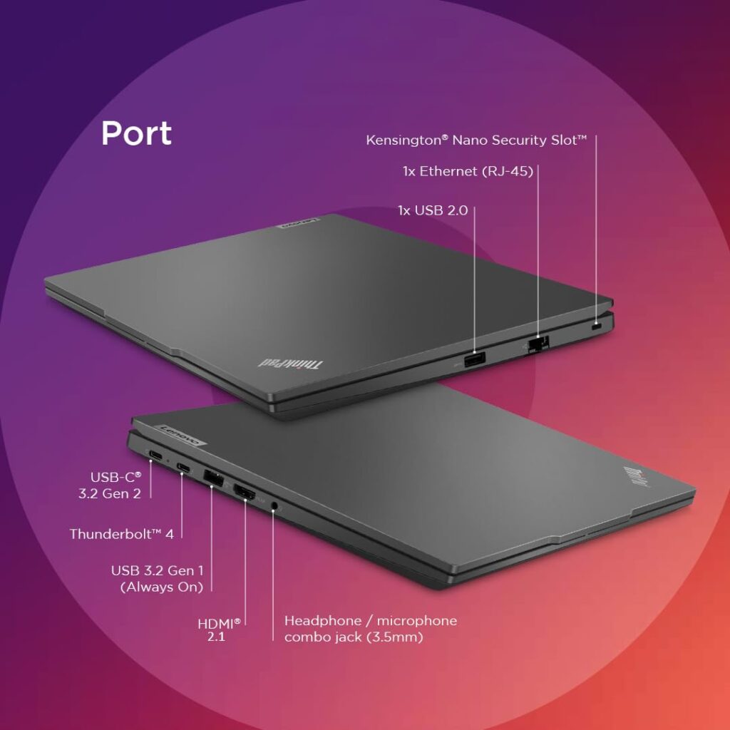 Lenovo ThinkPad E14 Gen 5 Intel 21JKS0X800 ports