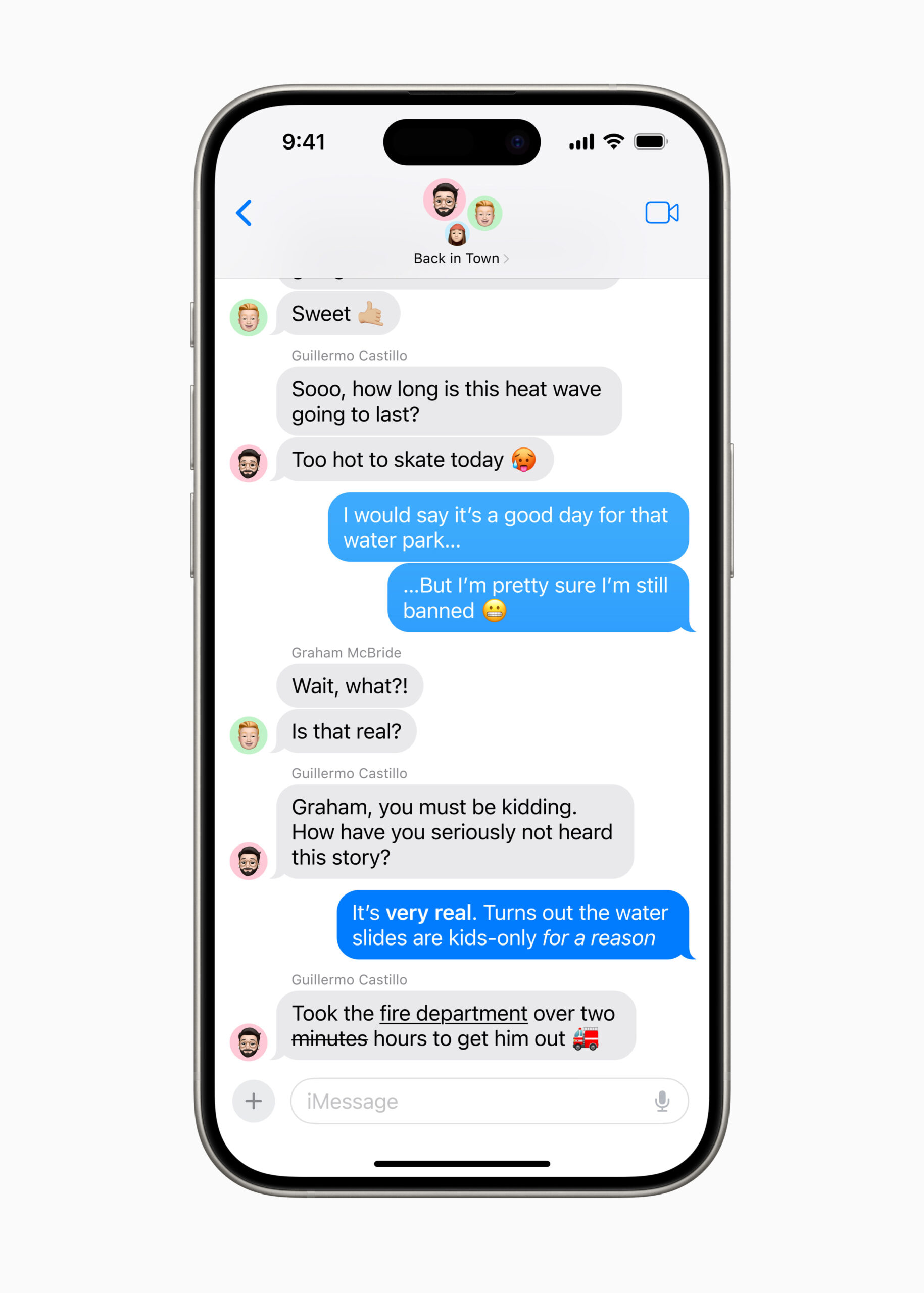 Apple WWDC24 iOS 18 Messages text formatting 240610 scaled