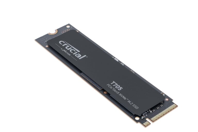 Crucial® T705 1TB PCIe Gen5 NVMe M.2 SSD