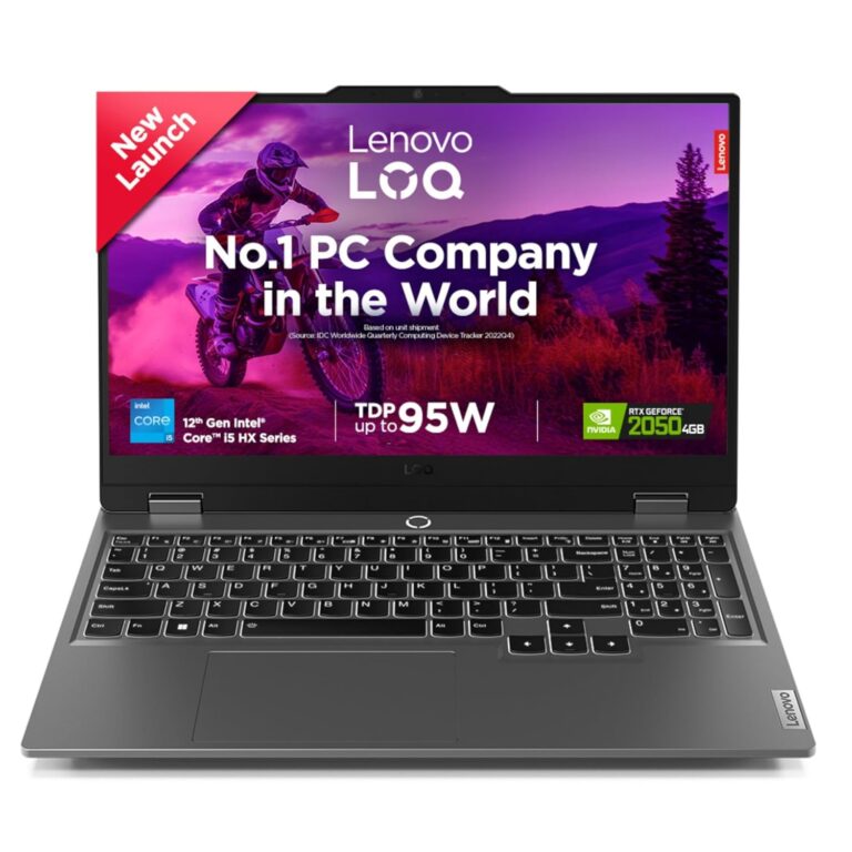 Lenovo LOQ 12th Gen Core i5-12450HX | NVIDIA RTX 2050