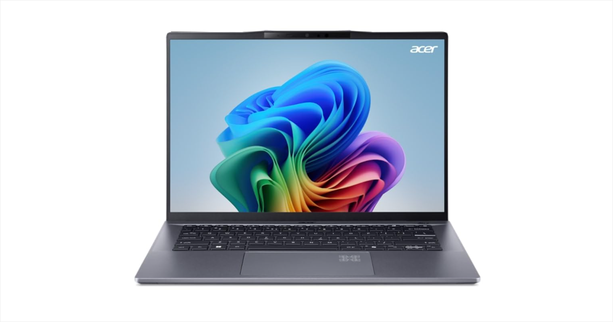 Acer Swift Go 14 ‎SFG14-01 AI PC powered by Qualcomm Snapdragon X Plus X1P-42-100 processor listed on Amazon India | Check Price, Specs - acer swift go 14 %e2%80%8esfg14 01 ai pc