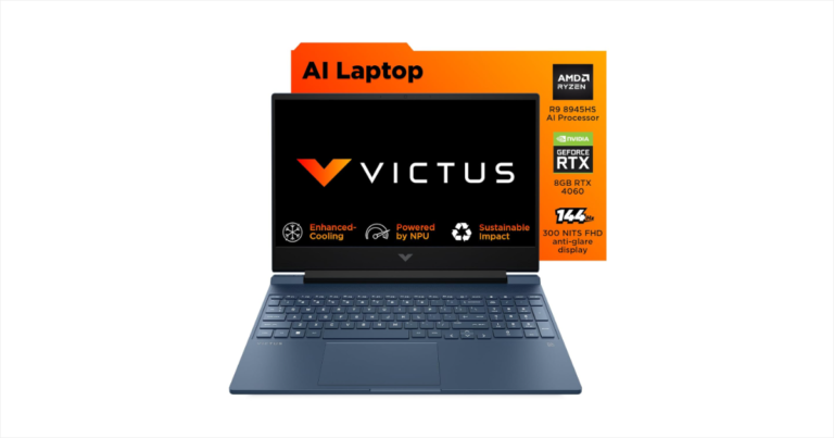 HP Victus 15-fb3025AX laptop launched in India [Specs: AMD Ryzen 9 8945HS,NVIDIA RTX 4060,16GB RAM,1TB SSD] - hp victus 15 fb3025ax laptop