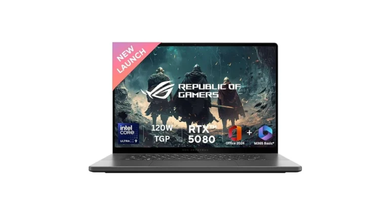 ASUS ROG Zephyrus G16 GU605CW-QR133WS with Nvidia RTX 5080 Graphics Launched in India – Check Price, Specs - feature image_2025 05 02_22 33 13