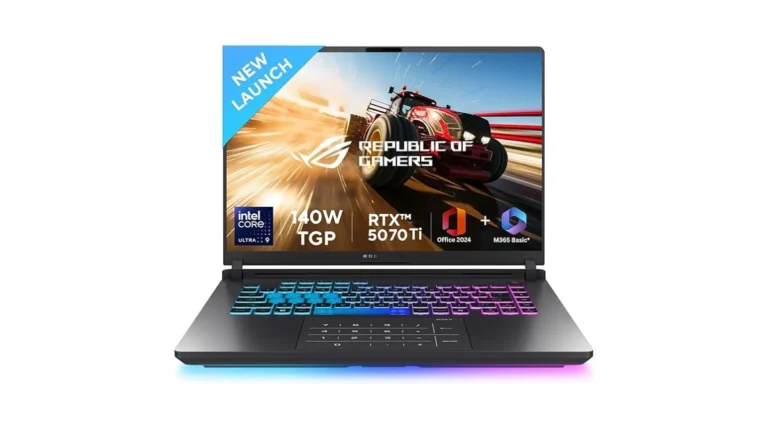 ASUS ROG Strix G16 G615LR-S5190WS Gaming Laptop Launched in India [ Intel Core Ultra 9 275HX / RTX 5070 / 240Hz / 2.5K Display ] - feature image_2025 05 02_22 50 46